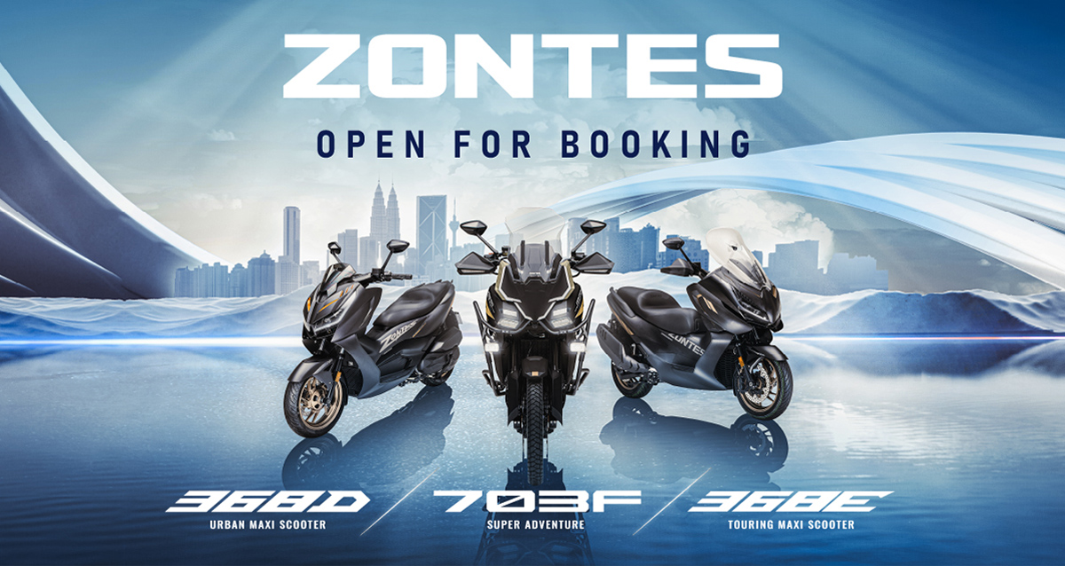 ZONTES Launches Three New Models at Malaysia Autoshow 2025